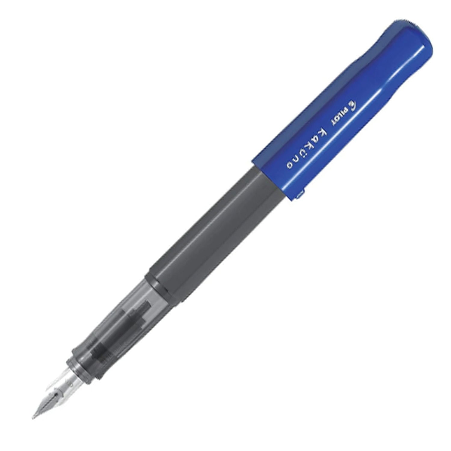 Pilot Kakuno Fountain Pen Family Series Medium Blue/Gray - FPKA1SR-LM-BG
