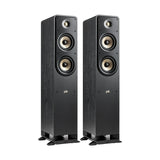Polk Signature Elite ES50 High-quality Compact Floor-Standing Tower Speaker (Black)