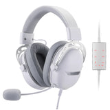 Redragon Over-Ear AURORA Gaming Headset White - RD-H376WG
