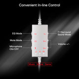 Redragon Over-Ear AURORA Gaming Headset White - RD-H376WG