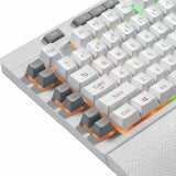 Redragon SHIVA Membrane Keyboard White - RD-K512W-RGB-1