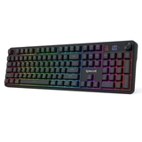 Redragon RM104 PRO VOLCANO RGB Wireless Gaming Keyboard Black - K526-PRO