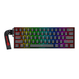 Redragon FIZZ Magnetic Plus 60% RGB Gaming Keyboard Black - RD-K617RGB-MP