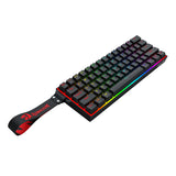 Redragon FIZZ Magnetic Plus 60% RGB Gaming Keyboard Black - RD-K617RGB-MP