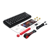 Redragon FIZZ Magnetic Plus 60% RGB Gaming Keyboard Black - RD-K617RGB-MP