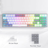 Redragon MECHANICAL Pollux Wired Gaming Keyboard - RD-K628WG-RGB