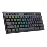 Redragon Horus Mini 61Key Red Switch RGB Gaming Mechanical Keyboard Black - RD-K632-RGB