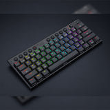 Redragon Horus Mini 61Key Red Switch RGB Gaming Mechanical Keyboard Black - RD-K632-RGB