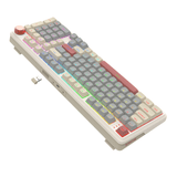 Redragon EISA 100 Retro RGB Wireless Mechanical Keyboard – Cream/Grey