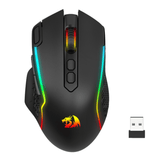 Redragon TAIPAN MAX 12000DPI Wireless Gaming Mouse Black - RD-M810RGB-MAX