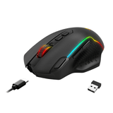 Redragon TAIPAN MAX 12000DPI Wireless Gaming Mouse Black - RD-M810RGB-MAX