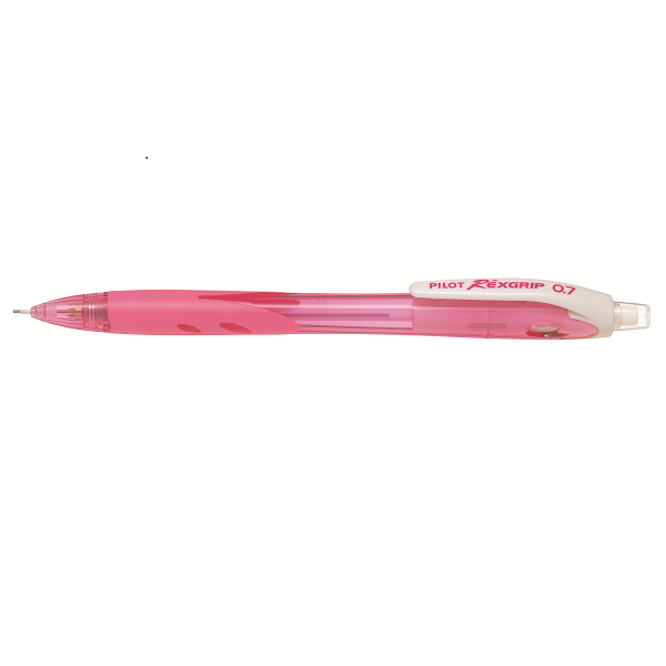 Pilot RexGrip Clutch Pencil 0.7mm Clear Pink