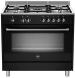 La Germania Rustica RUS95C61LDNE Gas/Electric Cooker - Black