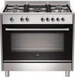 La Germania Rustica RUS95C61LDX Gas/Electric Cooker - Stainless Steel