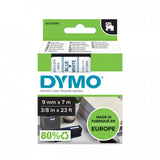 DYMO D1 Standard 9mm x 7m Blue on White Label Cassette