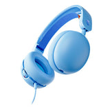 SkullCandy Grom Wired Over-Ear Headphones with Microphone Blue - S6KAY-R740