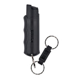 SABRE Pepper Spray with Quick Release Key Ring Black (HC-14-BK-US-02)