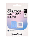 SanDisk Creator UHS-I microSD Memory Card (256GB)