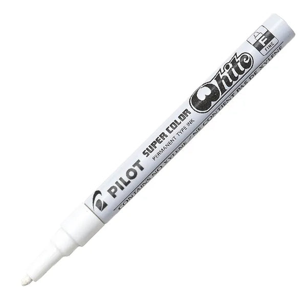 Pilot Super Colour Paint Marker White Fine – New World