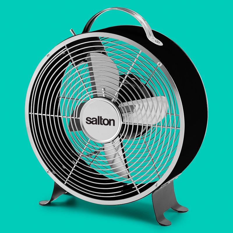 Salton SCF25 20cm Retro Desk Fan