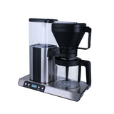 Swan SCM8B Drip and Cold Brew Coffee Maker with 4 Double wall Cappuccino Glasses- Black
