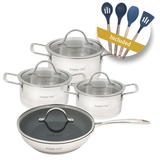 Snappy Chef Platinum Cookware Combo + Free Untensils - SCPC004