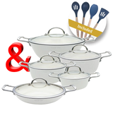 Snappy Chef Superlight Combo - 10piece + Free Utensils - SCSW003