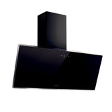 Elica Shire90 90cm Inclined Cookerhood - Black Glass