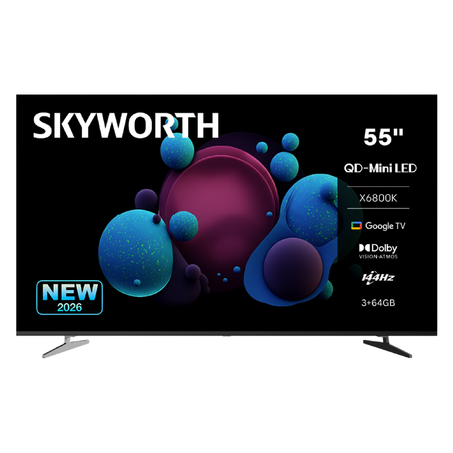 Skyworth 100X8800K QD-Mini LED 144Hz Lifestyle Google TV - 100