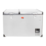 Snomaster SMDZ-EX67D Dual Compartment Stainless Steel Fridge/Freezer