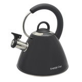 Snappy Chef 1.8L Whistling Kettle - Black KESI002