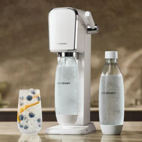 Sodastream ART Sparkling Water Maker Machine - White – New World Sodastream ART Sparkling Water Maker Machine - White – New World
