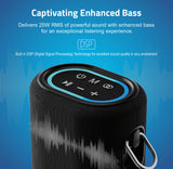 Astrum SP210 Bluetooth Waterproof IP6 Speaker – Black