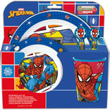 Spiderman 5 Piece Microwaveable Set