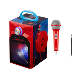 Marvel Spider-Man Galaxy LED Stars Bluetooth Karaoke Machine