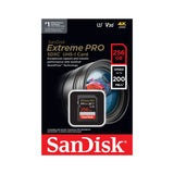 SanDisk Extreme Pro 256GB UHS-I V30 SDXC Memory Card (200MB/s)