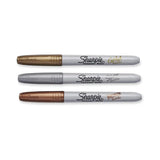 Sharpie Metallic Permanent Marker Assorted 3 Pack