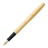 Sheaffer Sagaris Fountain Pen Gold Fluted - 9474-0