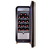 Snomaster VT-19DCPRO Wine Cooler - Off White