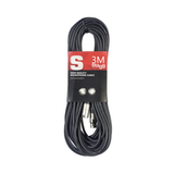 Stagg S-series 3m Microphone Cable - XLR/XLR (M/F)