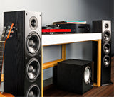POLK T50 Floor-Standing Tower Speaker (Black)