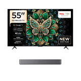 TCL 55C6K QD Mini LED TV - 55" + TCL S45H 2.0ch Soundbar