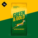 Terbodore 1kg Coffee Beans - Green & Gold