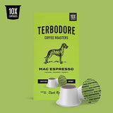 Terbodore 10pk Capsules - Mac Espresso