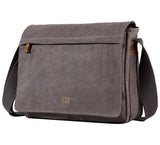 Troop  Canvas  Laptop Messenger Bag TRP0240CH - Charcoal