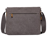 Troop  Canvas  Laptop Messenger Bag TRP0240CH - Charcoal