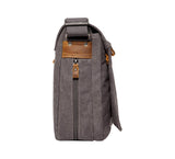 Troop  Canvas  Laptop Messenger Bag TRP0240CH - Charcoal