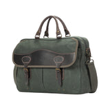 Troop London Canvas Laptop Briefcase Bag TRP0545 - Dark Green