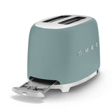 Smeg TSF01EGMSA 50's Retro Style  2 Slice Toaster - Emerald Green