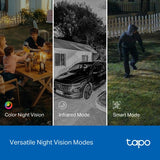 TP-Link Tapo C246D Indoor/Outdoor Dual Lens Pan/Tilt Security Camera